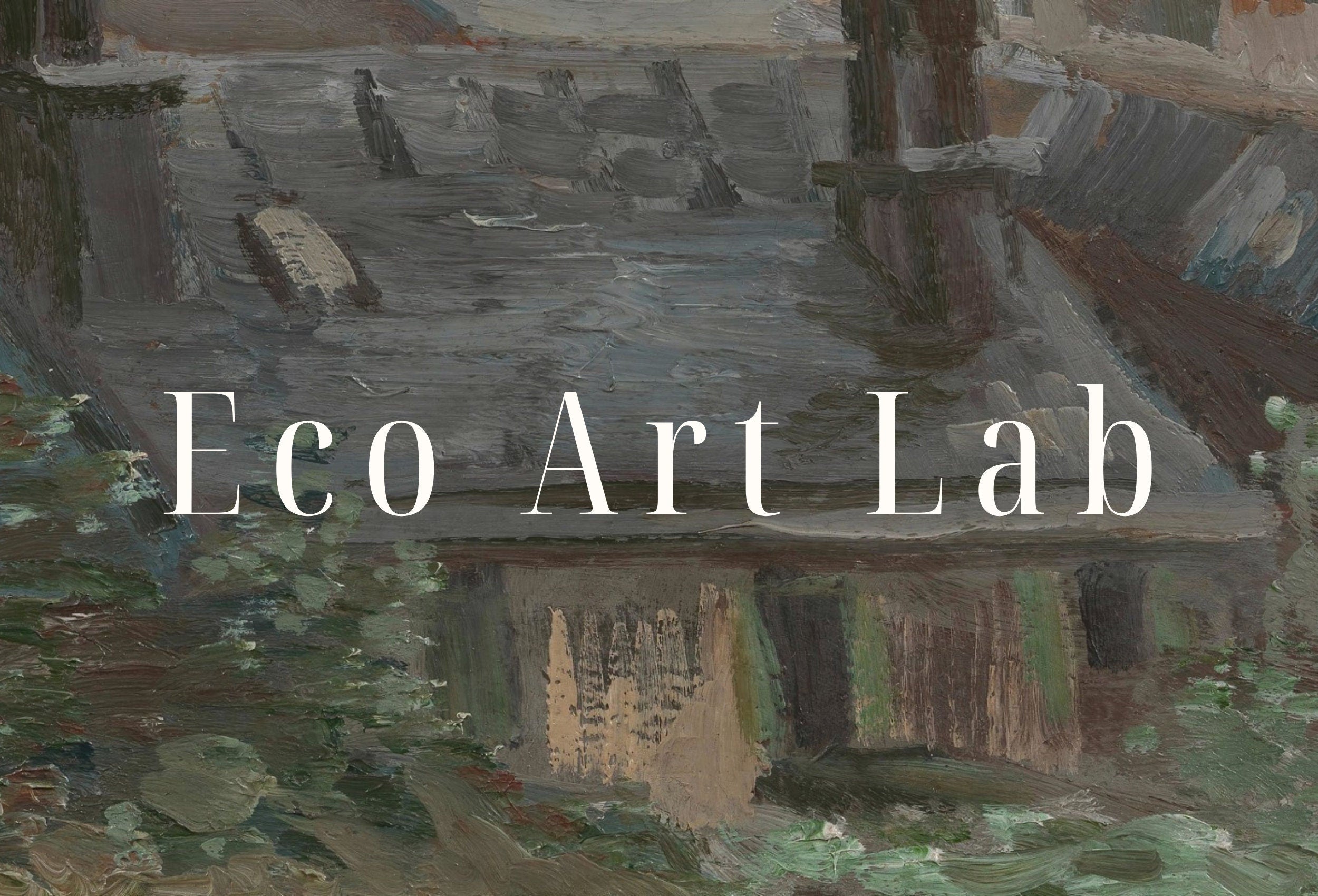 Vincent van Gogh View from Vincent's Studio. Famous Printable Oil Painting. Instant Download. van Gogh Paris Cityscape Vintage Fine Art