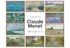 Set of 10 Samsung Frame TV Art 4K. Ultimate Claude Monet Famous Paintings Collection. Claude Monet Art Set Instant Download Frame TV Art