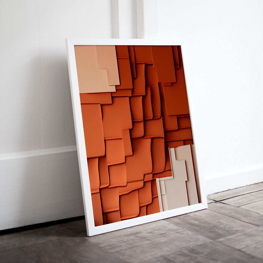 Abstract Painting 3D Texture Art Minimalist Wall Art. Large Abstract Printable Art. Neutral Art. Modern Contemporary Boho Wall Art Print.
