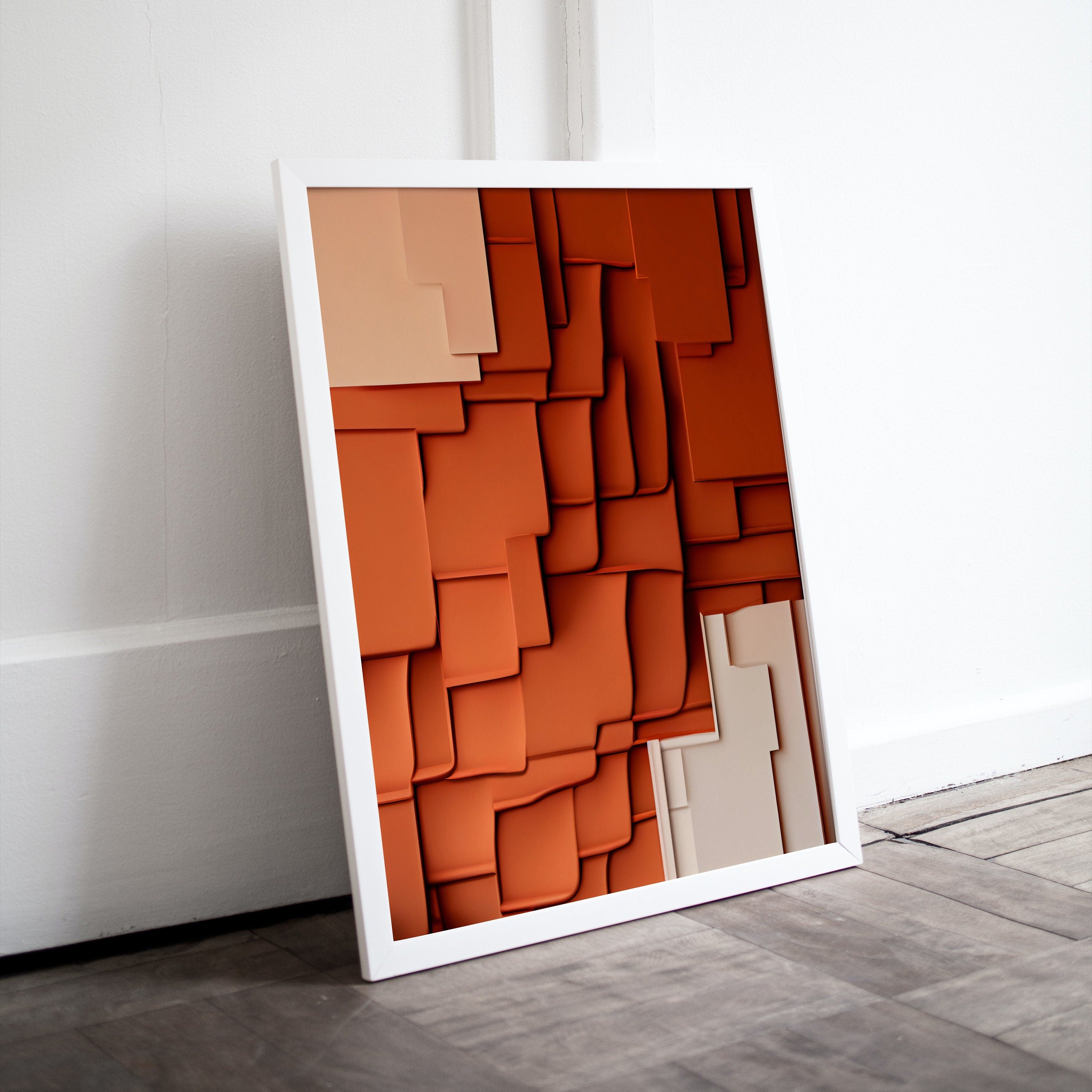 Abstract Painting 3D Texture Art Minimalist Wall Art. Large Abstract Printable Art. Neutral Art. Modern Contemporary Boho Wall Art Print.