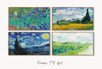 Set of 4 Samsung Frame TV 4K Art. Van Gogh Famous Paintings Collection. Vincent Van Gogh Art Set. Instant Download Vintage Frame TV Art. #4