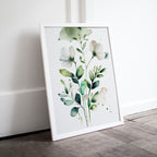 Floral Printable Wall Art. Boho Floral Art. Watercolor Botanical Print. Printable Flower Watercolor. Wild Flowers Art. Floral Minimalist Art