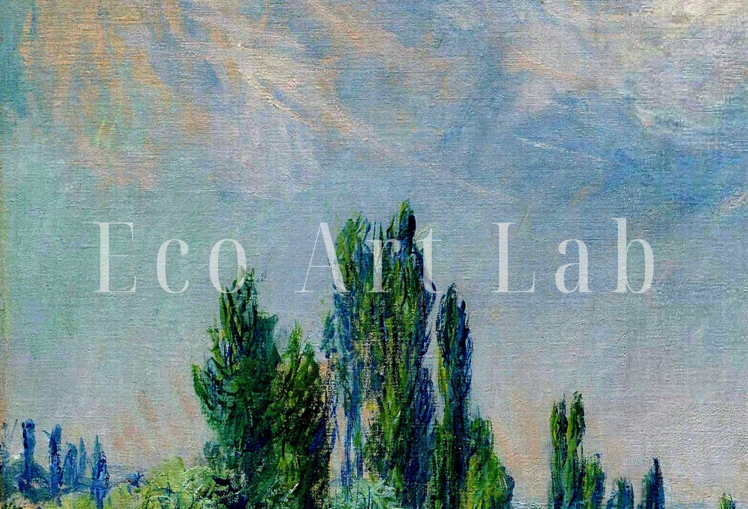 Wheatfield Painting by Claude Monet. Famous Monet Art. Instant Download Vintage Decor. Monet Landscape Printable Wall Art. Vintage Decor