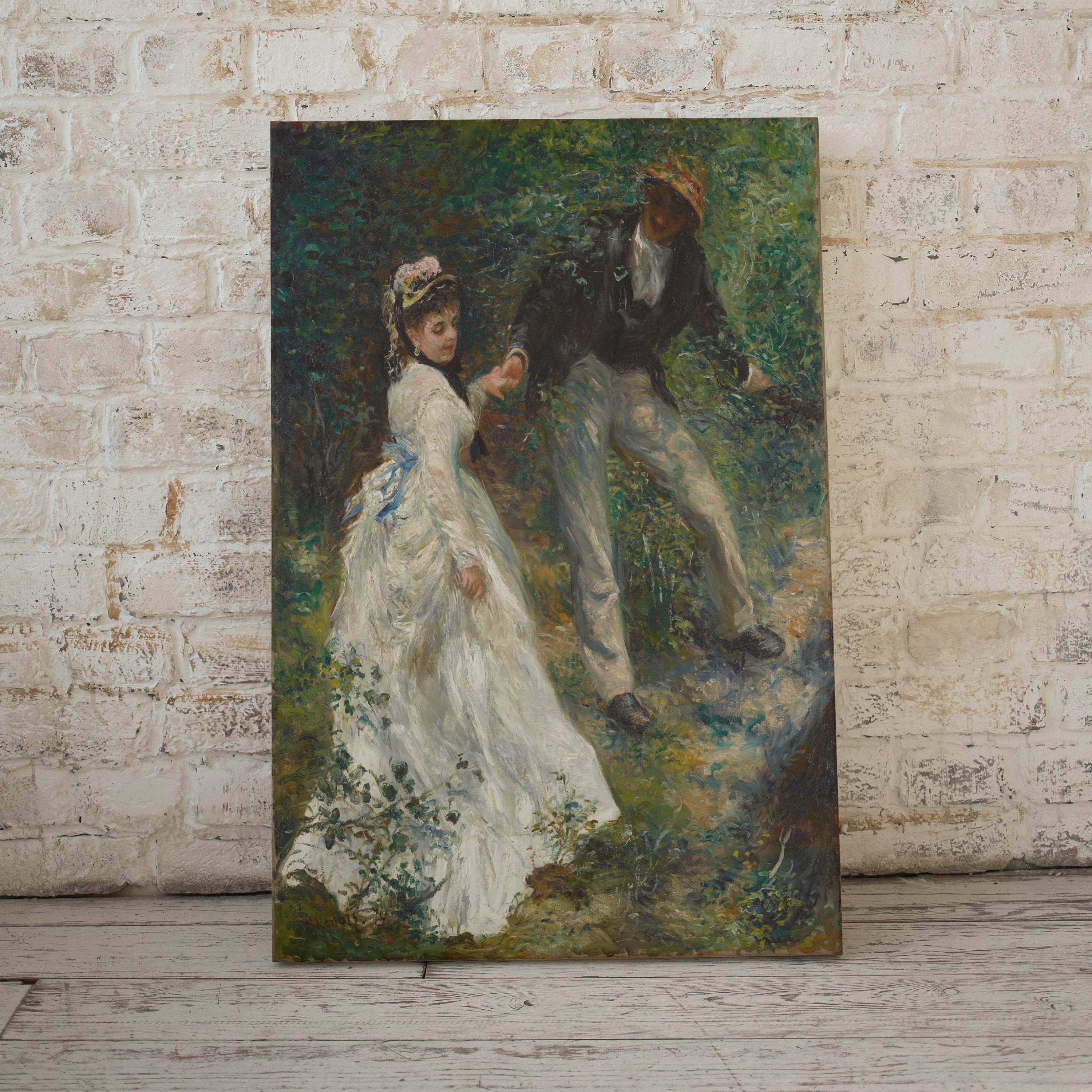 Vintage Printable Painting. La Promenade by Auguste Renoir. Printable Wall Art. Garden Landscape. Antique Oil Painting. Instant Download – Printable Wall Art Digital Download – Digital Download