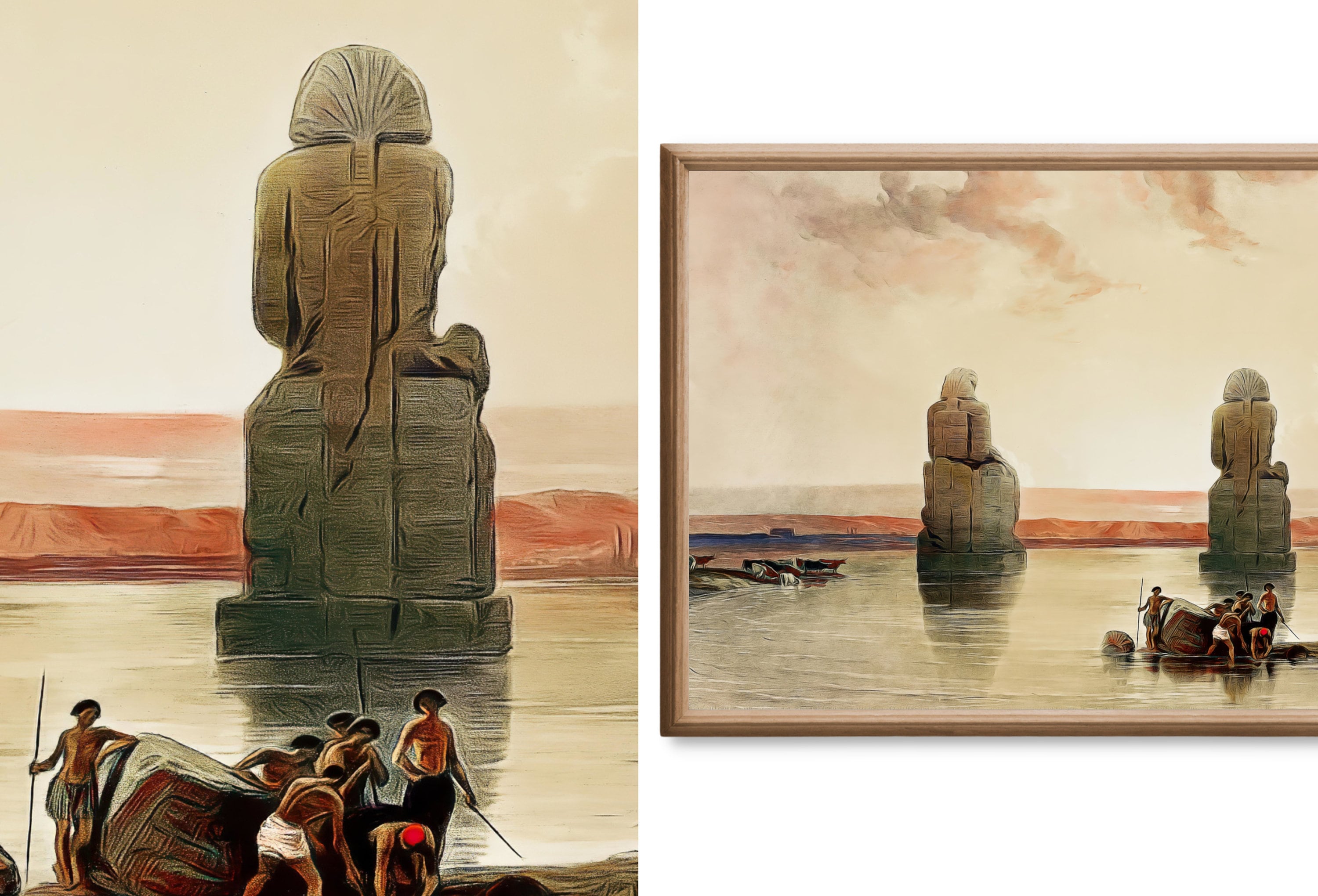 Set of 40 Samsung Frame TV 4K Art. Ancient Egyptian Famous Paintings Collection. Vintage Egyptian Art Set. Instant Download Frame TV Art