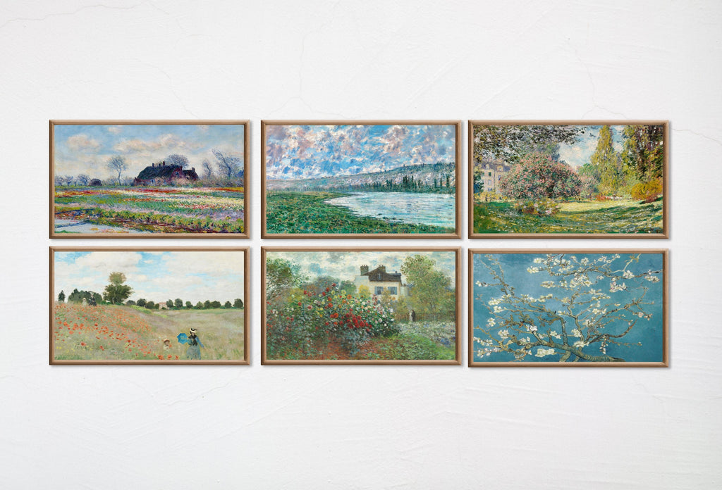 Set of 15 Samsung Frame TV 4K Art. Spring Wall Art Nature Digital Collection. Vintage Spring Decor TV Art Set. Instant Download Frame TV Art