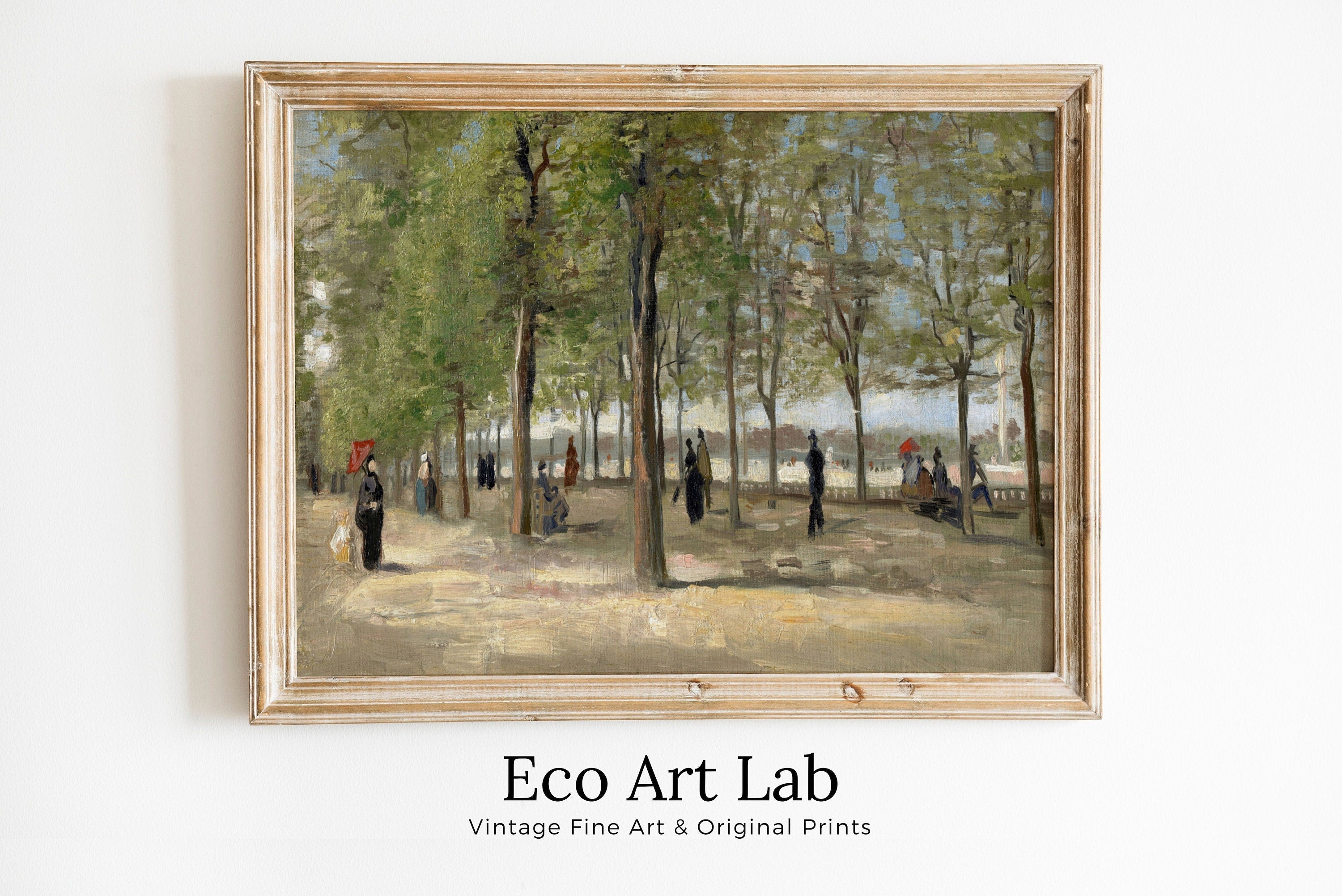 Vincent van Gogh Vintage Painting. Instant Download Antique Painting Wall Art. Printable van Gogh Wall Art. Fine Art Print