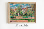 The Garden in the Sun Famous French Countryside Painting. Instant Download Vintage Decor. Botanical Print. Printable Wall Art. Vintage Decor