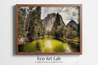 Yosemite Wall Art National Park Poster. Instant Download Yosemite Poster National Park Art, Mountain Landscape Wall Decor Printable Wall Art