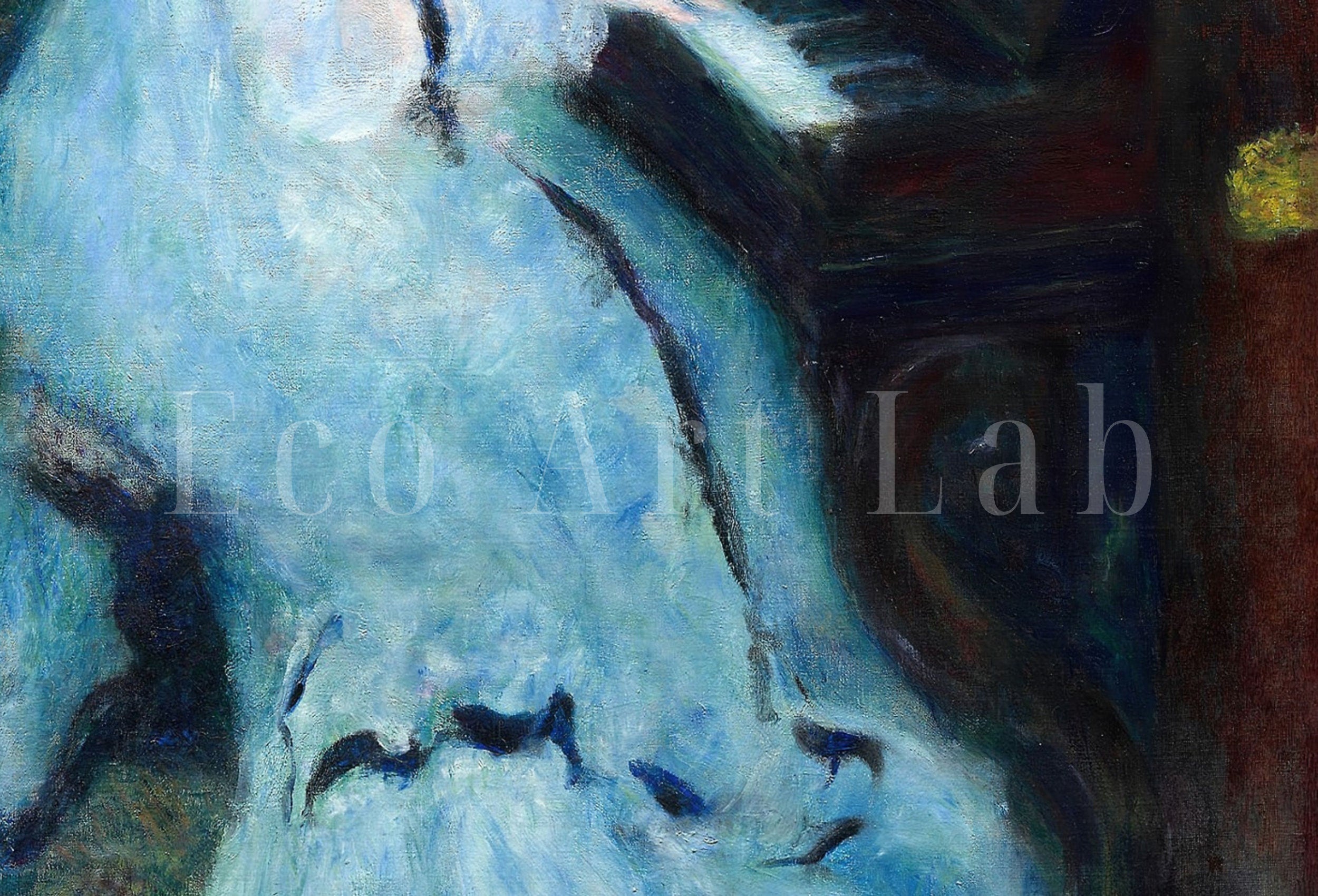 Woman Pianist | Vintage Auguste Renoir Painting | Printable | Antique Print | Musician Portrait Downloadable | Vintage Woman Playing Piano