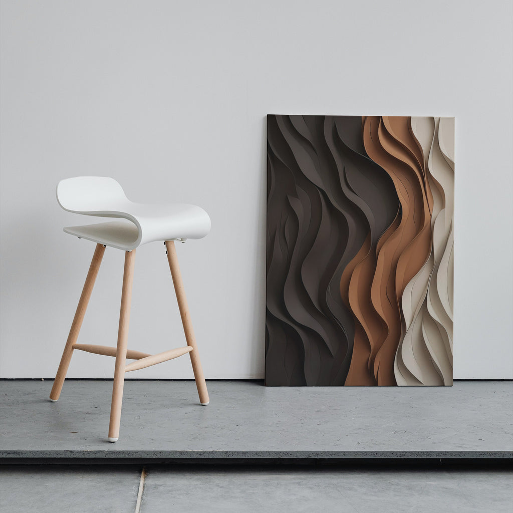 Abstract Painting 3D Texture Art Minimalist Boho Wall Art. Modern Contemporary Wall Art Print. Large Abstract Printable Art. Neutral Art