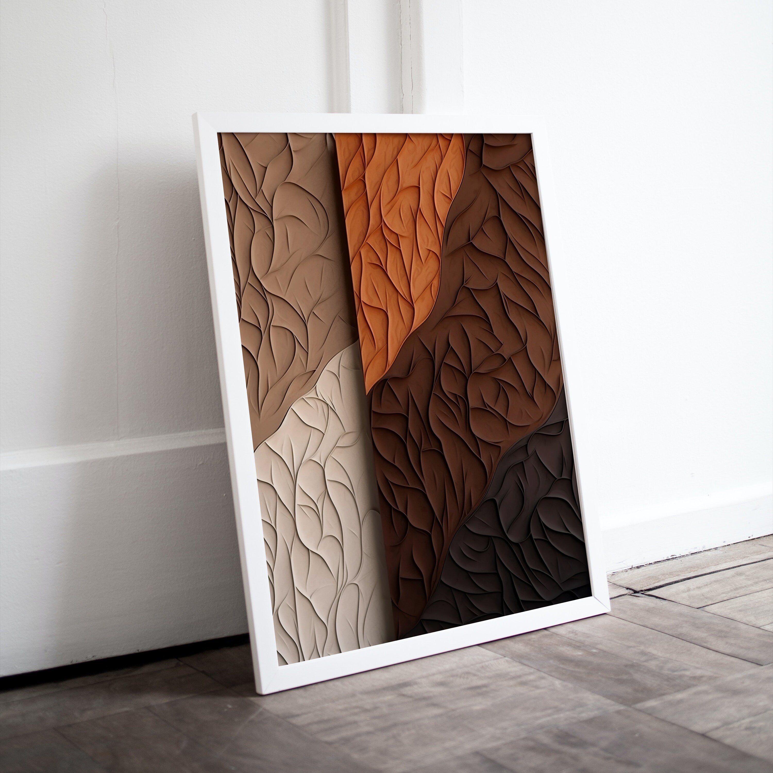 Abstract Painting 3D Texture Art Minimalist Wall Art. Modern Contemporary Boho Wall Art Print. Large Abstract Printable Art. Neutral Art.