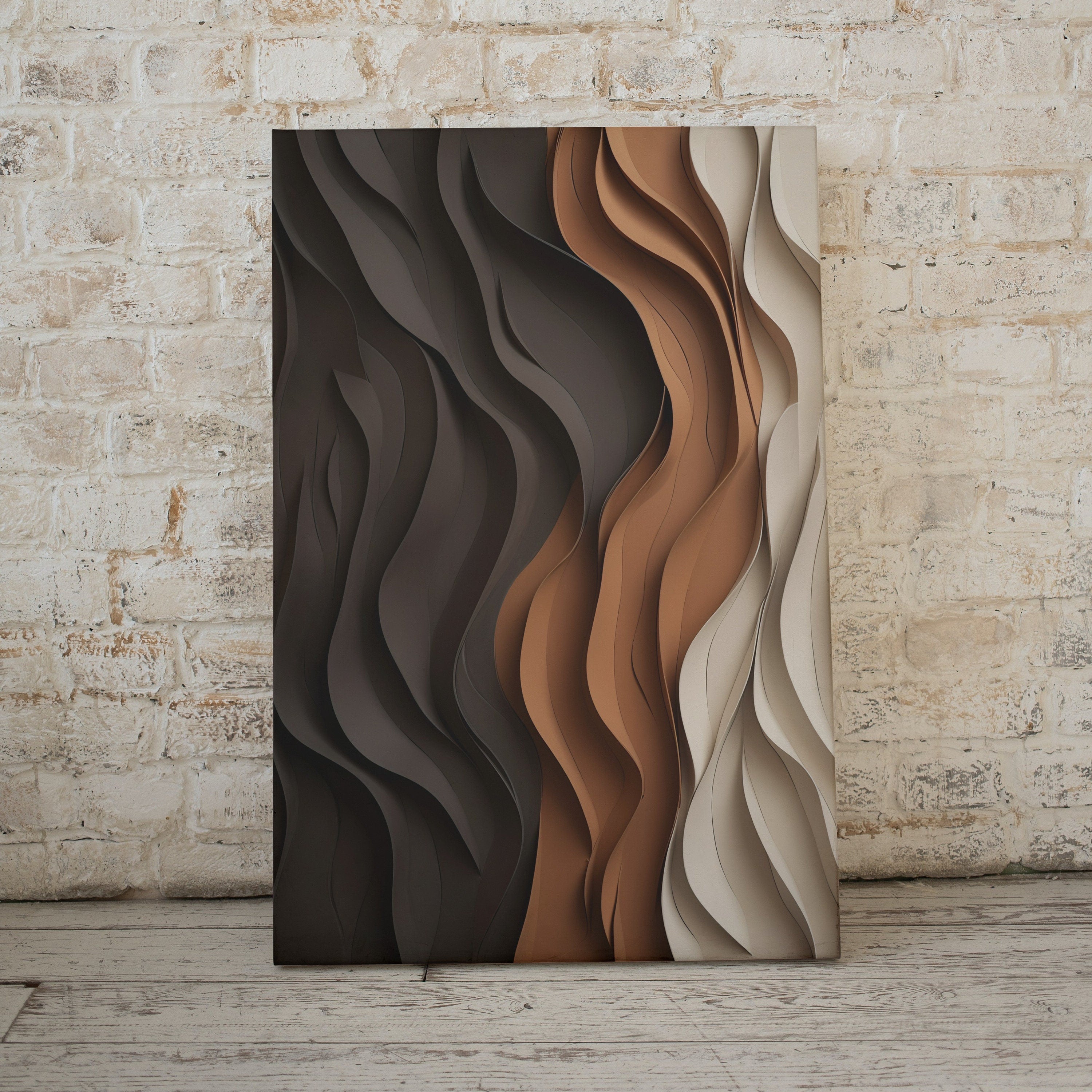 Abstract Painting 3D Texture Art Minimalist Boho Wall Art. Modern Contemporary Wall Art Print. Large Abstract Printable Art. Neutral Art