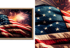 Set of 25 Samsung Frame TV 4K Art. Independence Day 4th of July Decor. Patriotic USA American Flags Art Set. Instant Download Frame TV Art