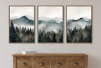 3 Piece Wall Art. Mountain Wall Art. Gallery Wall Set. Watercolor Mountain Prints. Set of 3 Prints. Landscape Print Set. Modern Home Decor