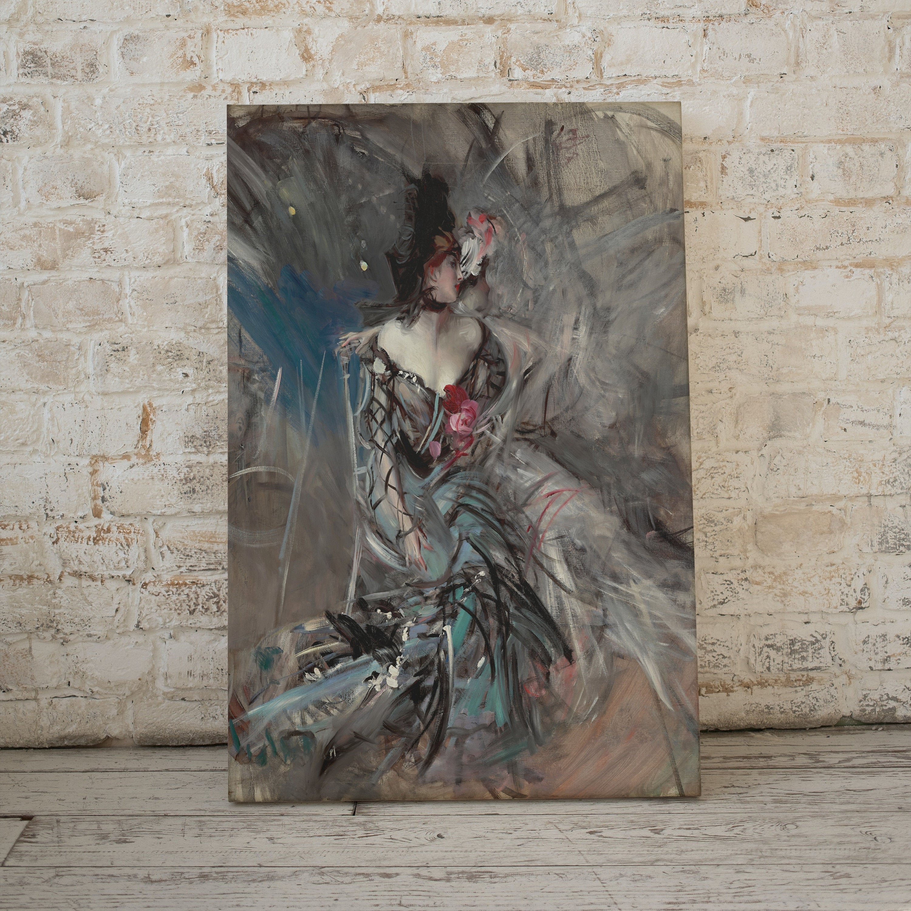 Vintage Wall Art | Printable Art | Spanish Dancers at the Moulin Rouge | Decadent Young Women | Vintage Woman Portrait | Victorian Painting – Printable Wall Art Digital Download – Digital Download