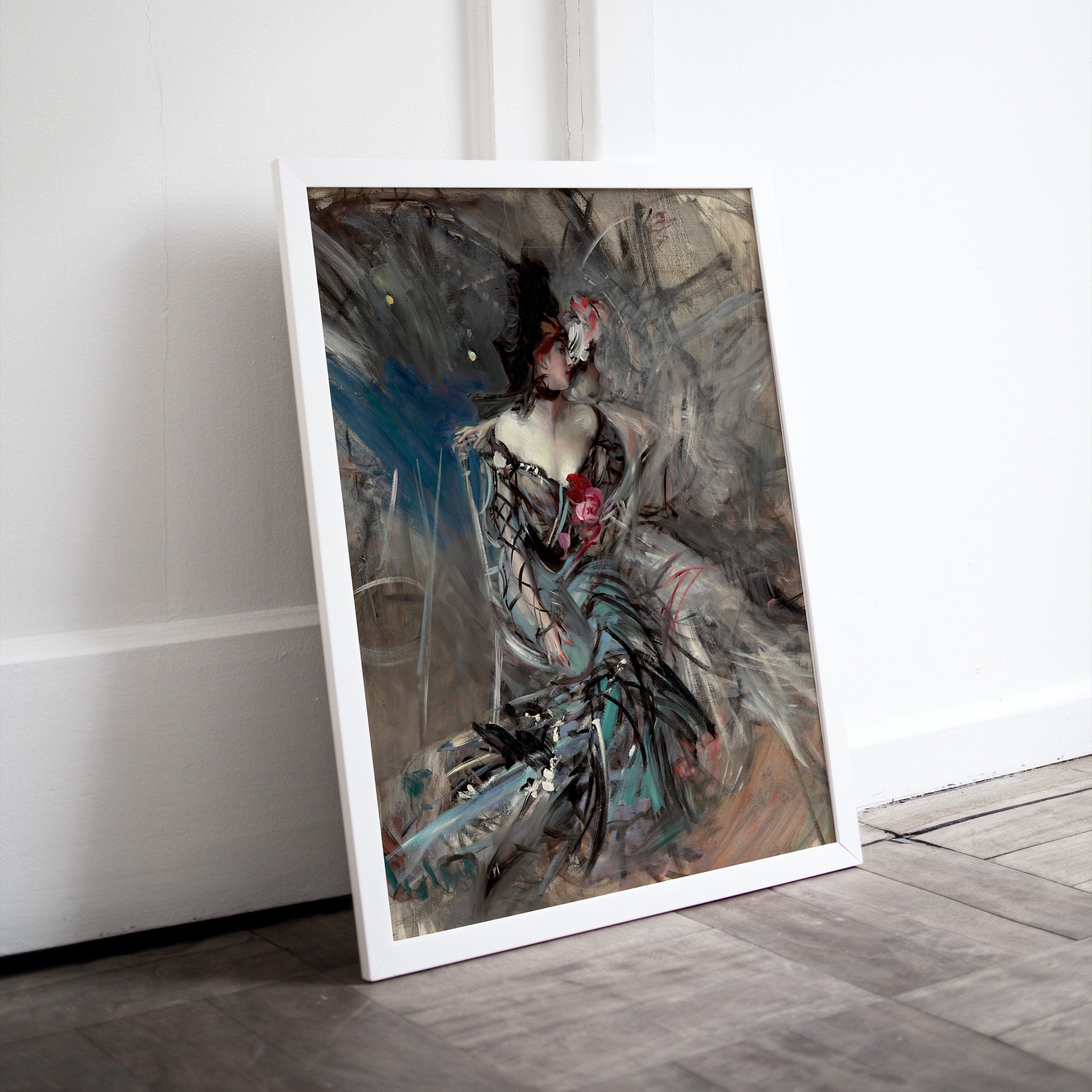 Vintage Wall Art | Printable Art | Spanish Dancers at the Moulin Rouge | Decadent Young Women | Vintage Woman Portrait | Victorian Painting – Printable Wall Art Digital Download – Digital Download