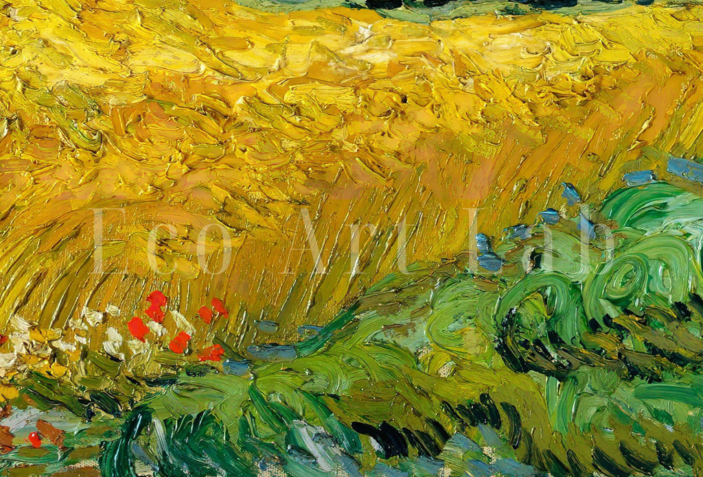 Wheat Field by Vincent van Gogh. Set of 2 Prints. Printable Famous Fine Art Prints. Instant Download Vintage Painting. 2 Piece Wall Art