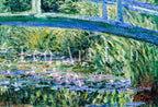 Water Lilies & Bridge by Claude Monet Set of 2 Prints. Printable Famous Fine Art Prints. Instant Download Vintage Painting. 2 Piece Wall Art