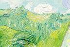 Green Fields by Vincent van Gogh. Set of 2 Prints. Printable Famous Fine Art Prints. Instant Download Vintage Painting. 2 Piece Wall Art