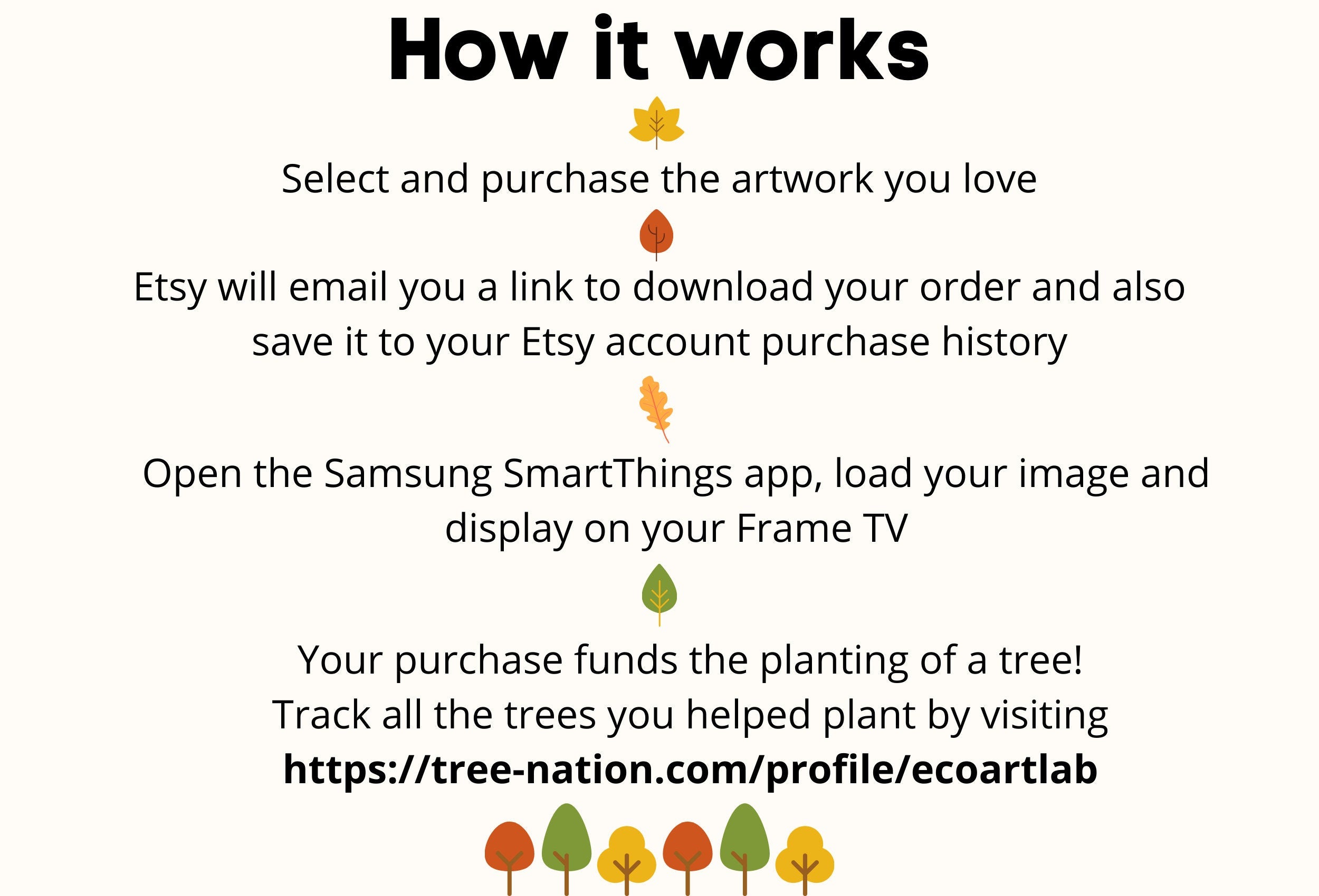 Samsung Frame TV Art 4K Fall Mountain Forest Landscape Painting. Instant Download. Autumn Forest Art for Samsung Frame TV. Art for TV