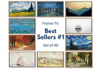 Set of 40 Samsung Frame TV 4K Art. Best Sellers Paintings & Digital Art Ultimate Collection #1. TV Art Set. Instant Download Frame TV Art