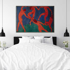 Famous Red Dance Painting Matisse Art Print. Instant Download Printable. Vintage Art Collage