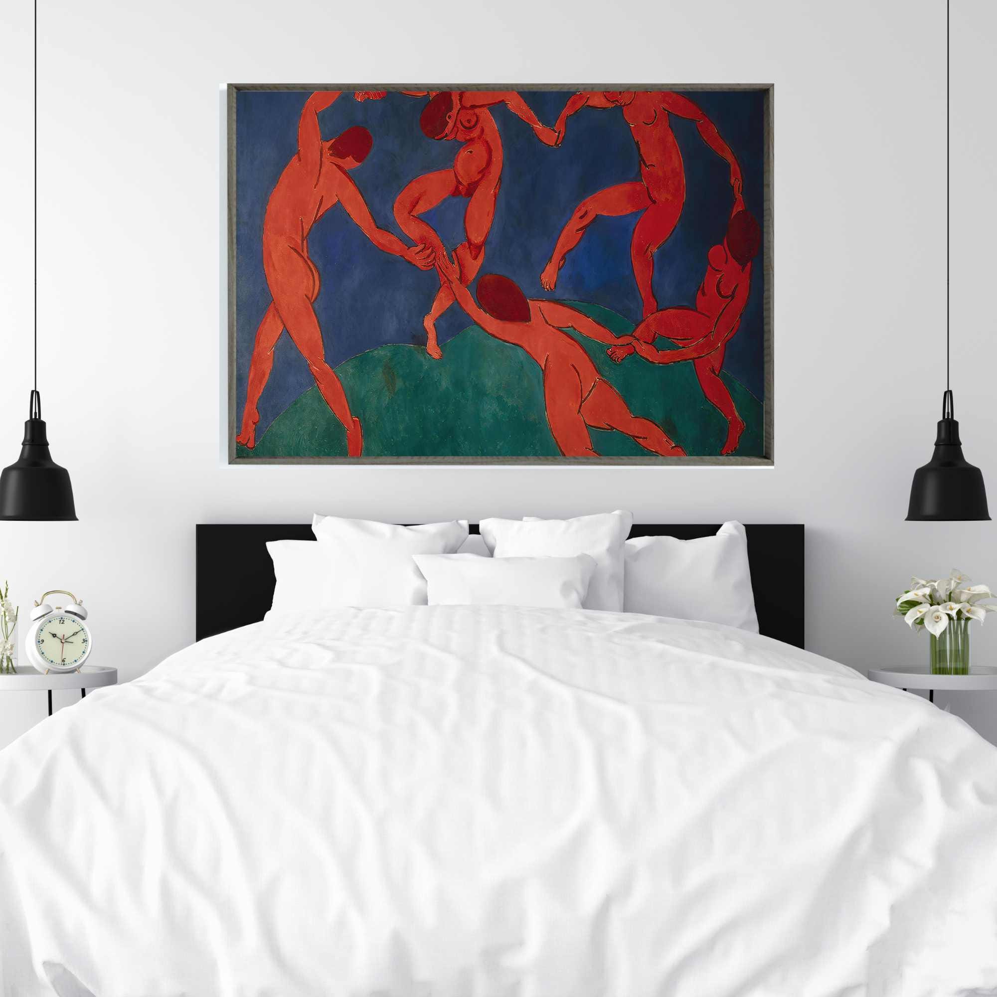 Famous Red Dance Painting Matisse Art Print. Instant Download Printable. Vintage Art Collage