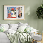 Woman with a Red Umbrella by Henri Matisse. Famous Artwork Painting. High definition Printable Art. Instant Download