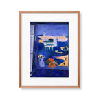 Landscape viewed from a window, by Henri Matisse. Famous Artwork Painting. High definition Printable Art. Instant Download