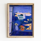 Landscape viewed from a window, by Henri Matisse. Famous Artwork Painting. High definition Printable Art. Instant Download