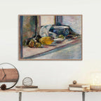 Henri Matisse Famous Artwork Painting. Blue Pot and Lemon Still Life. High definition Printable Art. Instant Download
