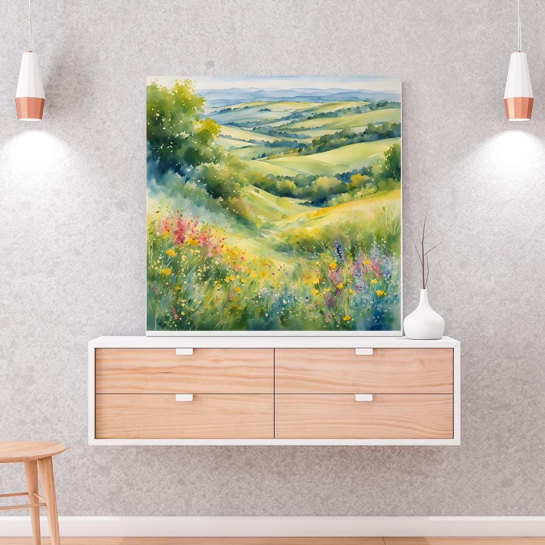 Wall Decor Digital Download | Unique Printable Art for Home Decor | Colorful Nature Wall Art for Housewarming Gifts