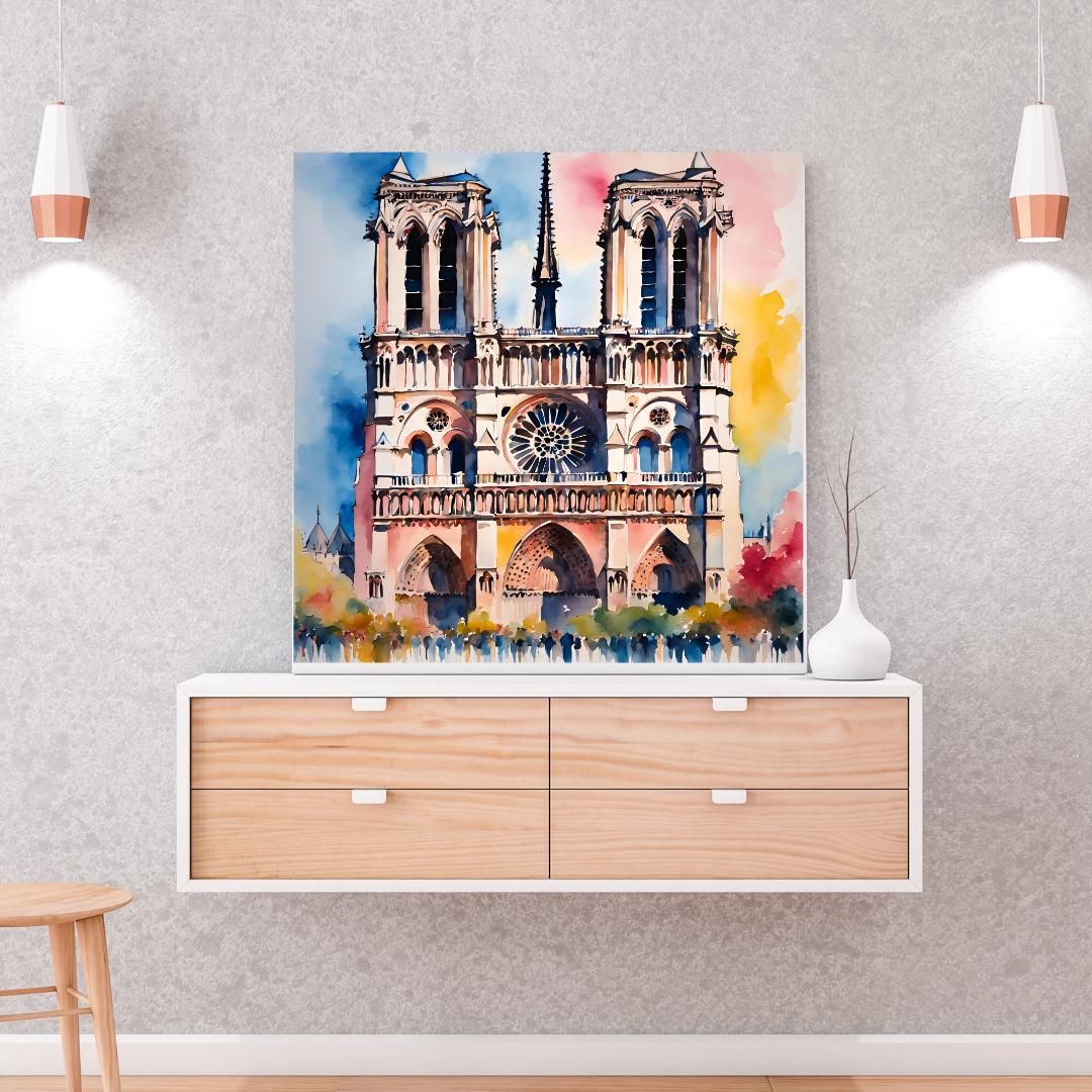 Abstract Painting Art | Colorful Wall Decor | Unique Square Printable Art for Modern Home