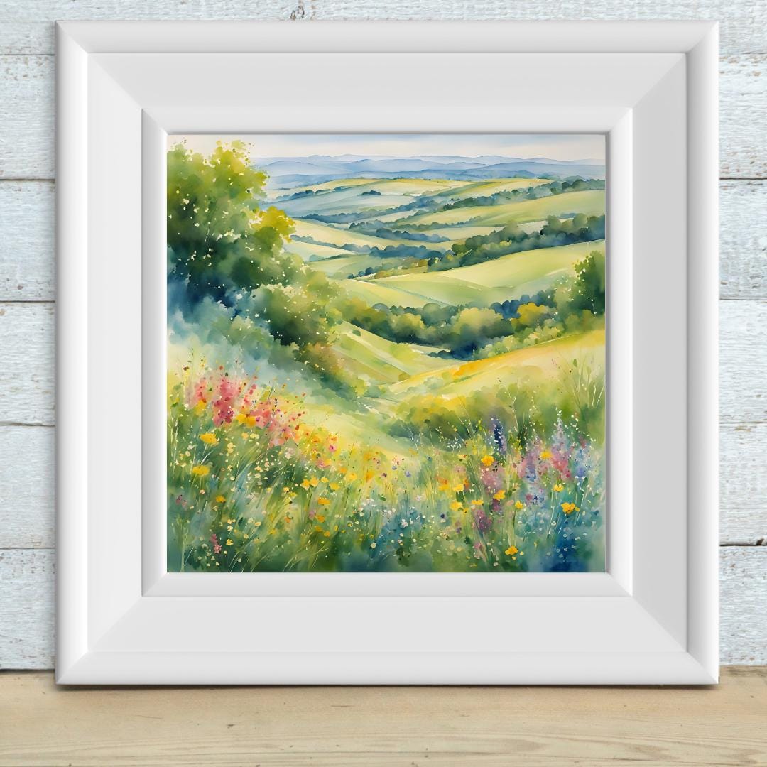 Wall Decor Digital Download | Unique Printable Art for Home Decor | Colorful Nature Wall Art for Housewarming Gifts