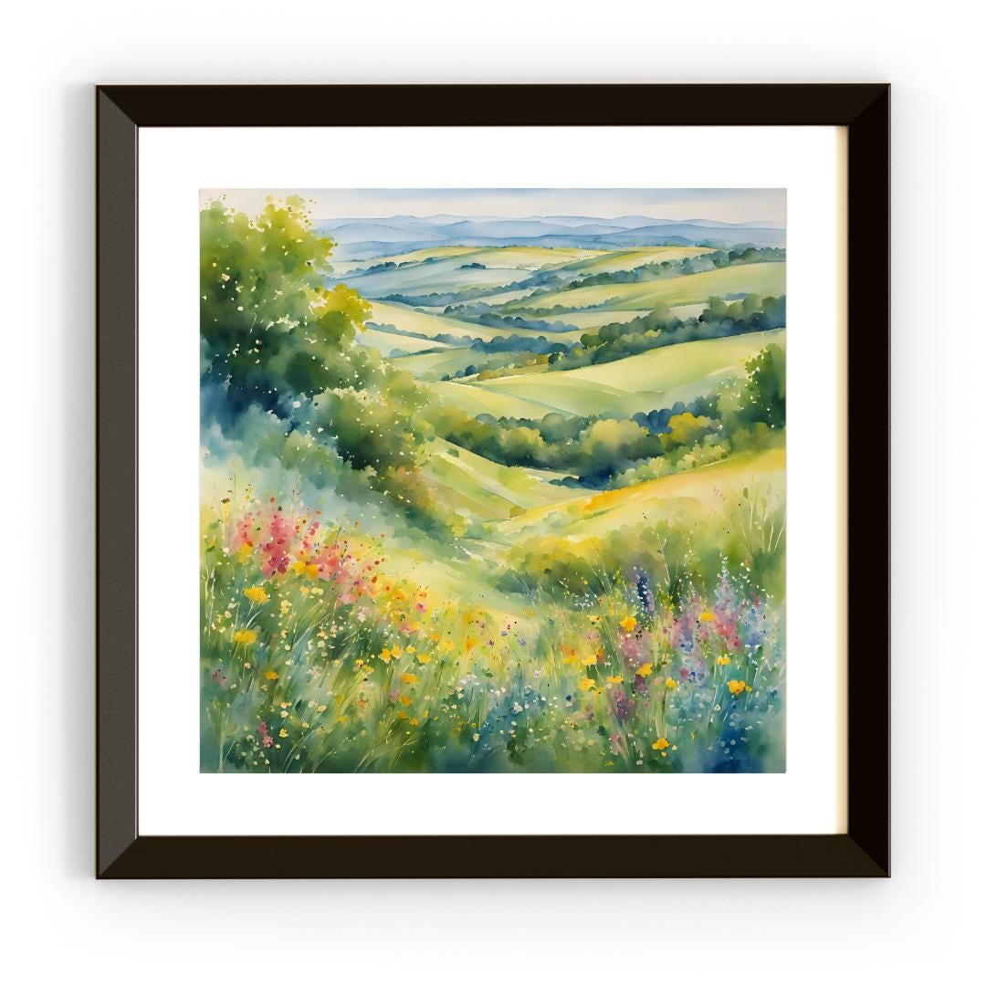Wall Decor Digital Download | Unique Printable Art for Home Decor | Colorful Nature Wall Art for Housewarming Gifts