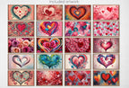 Valentines Day Decor. Set of 40 Samsung Valentines Frame TV 4K Art. Love and Romantic TV Art. Instant Download