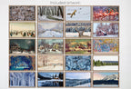 4 Seasons Samsung Frame TV Art – 160 4K Digital Wall Art Set | Autumn, Winter, Spring, Summer Landscape Decor