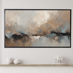 Abstract Japandi Frame TV Art. Wabi Sabi Decor. Unique Artwork for Modern Home Aesthetic