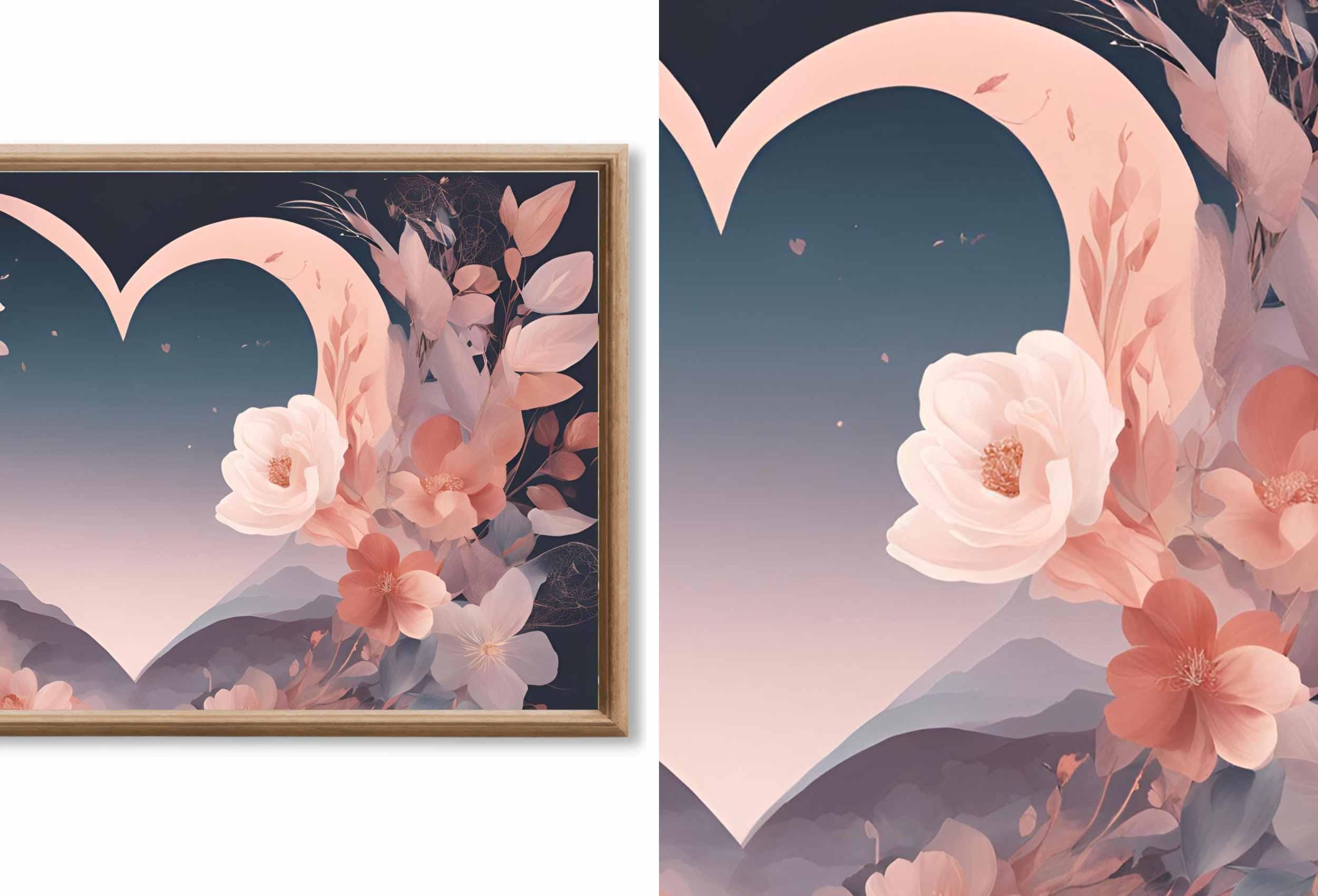Valentines Day Decor. Set of 40 Samsung Valentines Frame TV 4K Art. Love and Romantic TV Art. Instant Download
