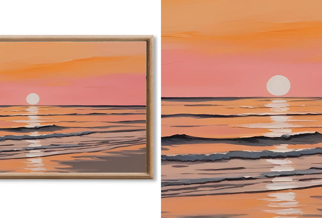 Minimalist Landscape Painting – Samsung Frame TV Art Bundle – Japandi Wall Art, Coastal Decor, Boho, Neutral Minimalist Wall Art Set of 40