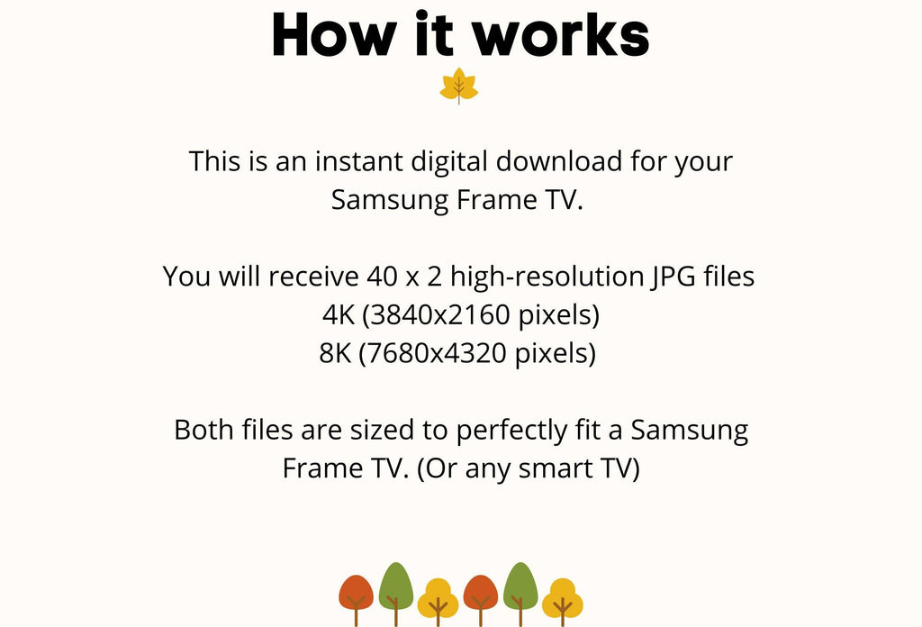 Frame TV Wildflower Landscape Art • Set of 40 Digital Downloads • Samsung Frame TV Spring Art Bundle in 4K/8K