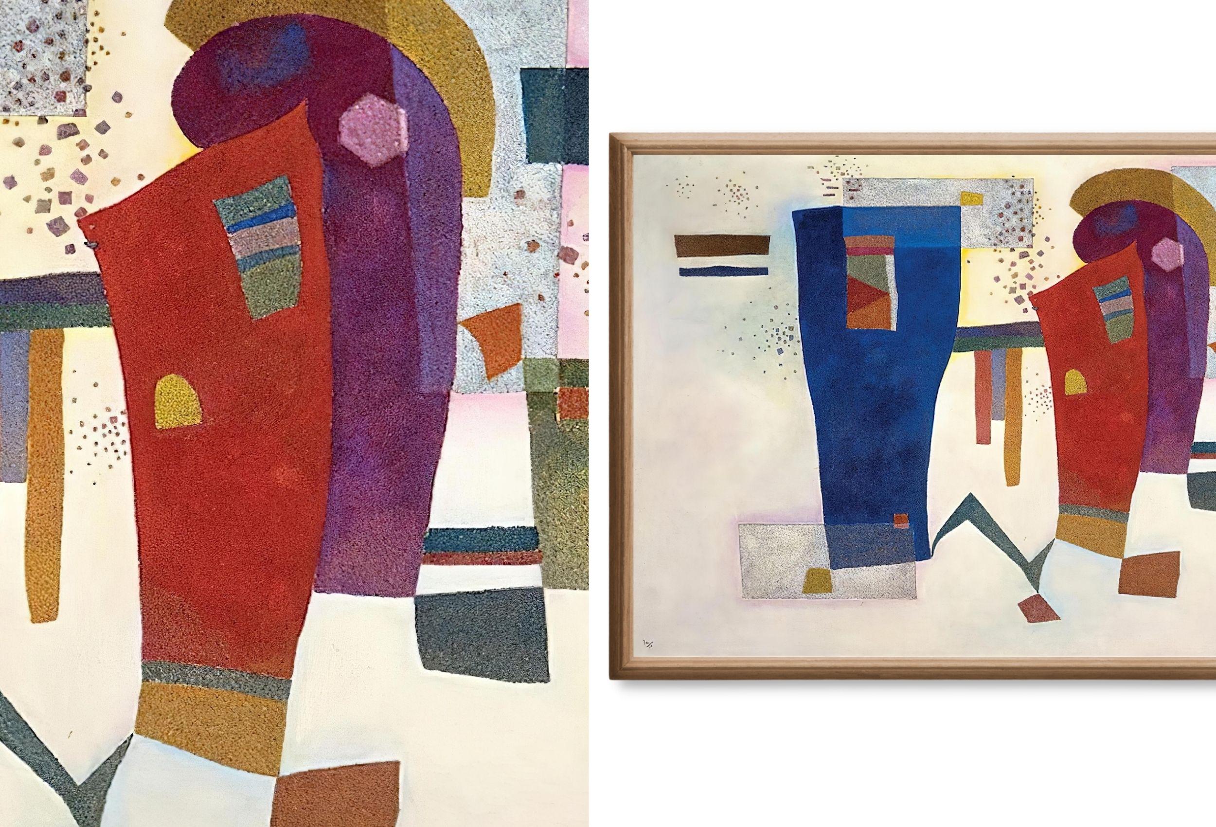 Kandinsky Art for Samsung Frame TV | Geometric Abstract Bauhaus Wall Art Set of 40 | Modern Art Digital Download for Frame TV