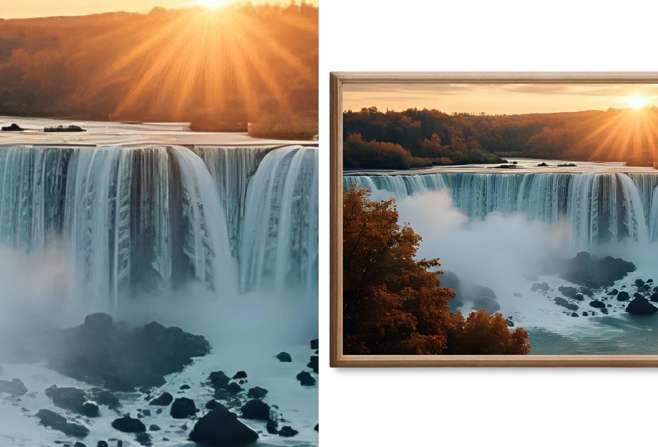 Samsung Frame TV Art Fall Artwork Collection | 40 Autumn Landscape Digital Downloads | Frame TV Art Set | Fall Autumn Wall Art Decor Set 1/3