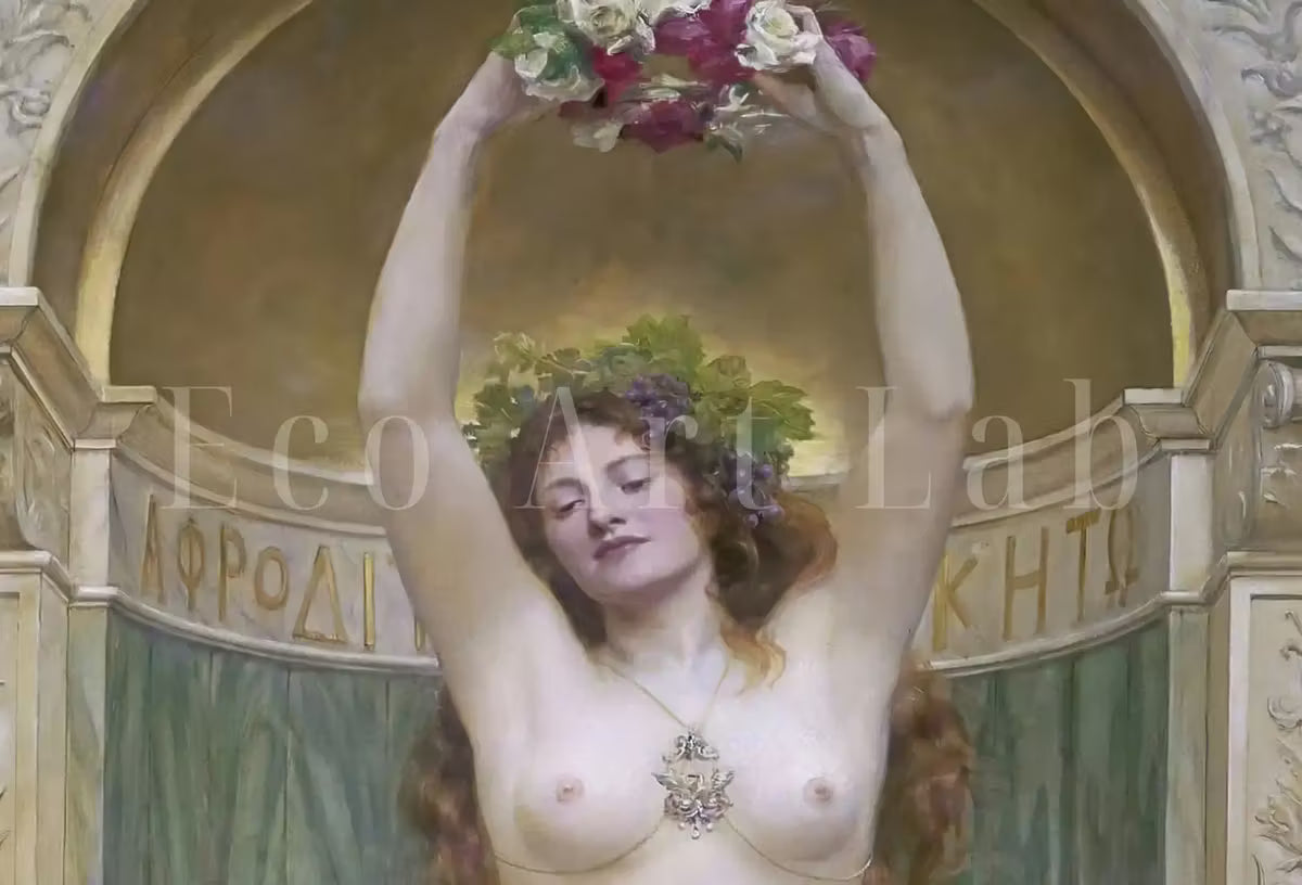 In the Venusberg Tannhauser by John Collier. Vintage Mythology Print. Venus Nude Goddess Art. Antique Wall Art. Fine Art Print. – Printable Wall Art