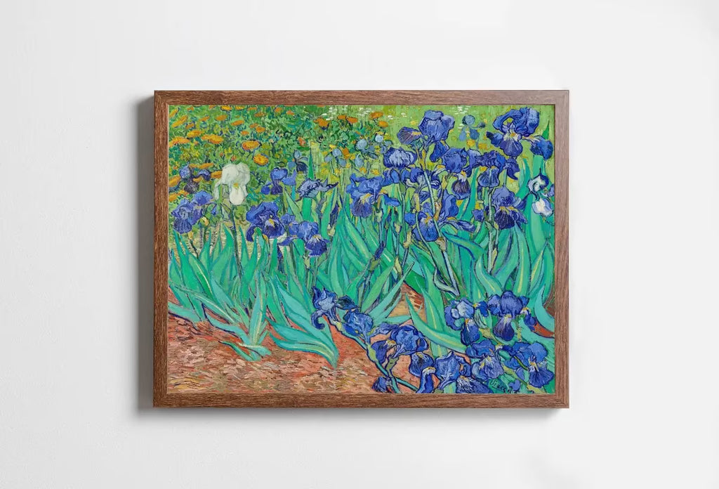 Irises by Vincent van Gogh Printable Famous Art Prints. Instant Download van Gogh Print Vintage Wall Decor. Fine Art Floral Digital Print – Printable Wall Art