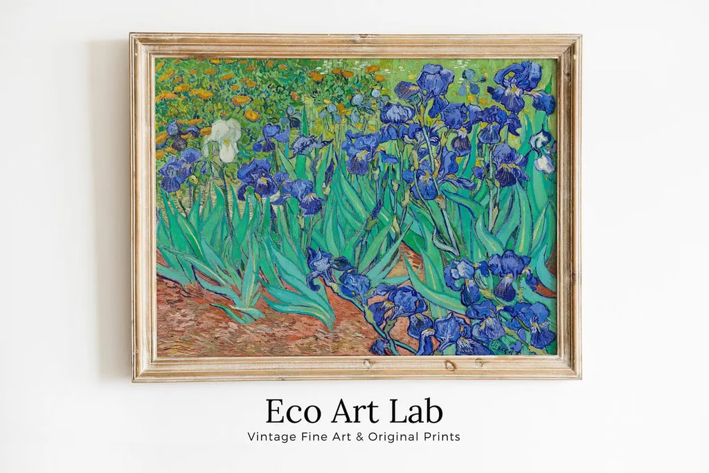 Irises by Vincent van Gogh Printable Famous Art Prints. Instant Download van Gogh Print Vintage Wall Decor. Fine Art Floral Digital Print – Printable Wall Art