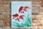 Second included artwork preview from Japanese Vintage Art Old Antique Illustration Poster Printable Wall Art Digital Download, Japanese Poster Print featuring various scenes.