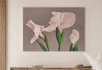 Japanese Vintage Flower Art White Irises Painting Printable Wall Art. Instant Download Antique Japanese Art. Botanical Print Floral Wall Art – Printable Wall Art