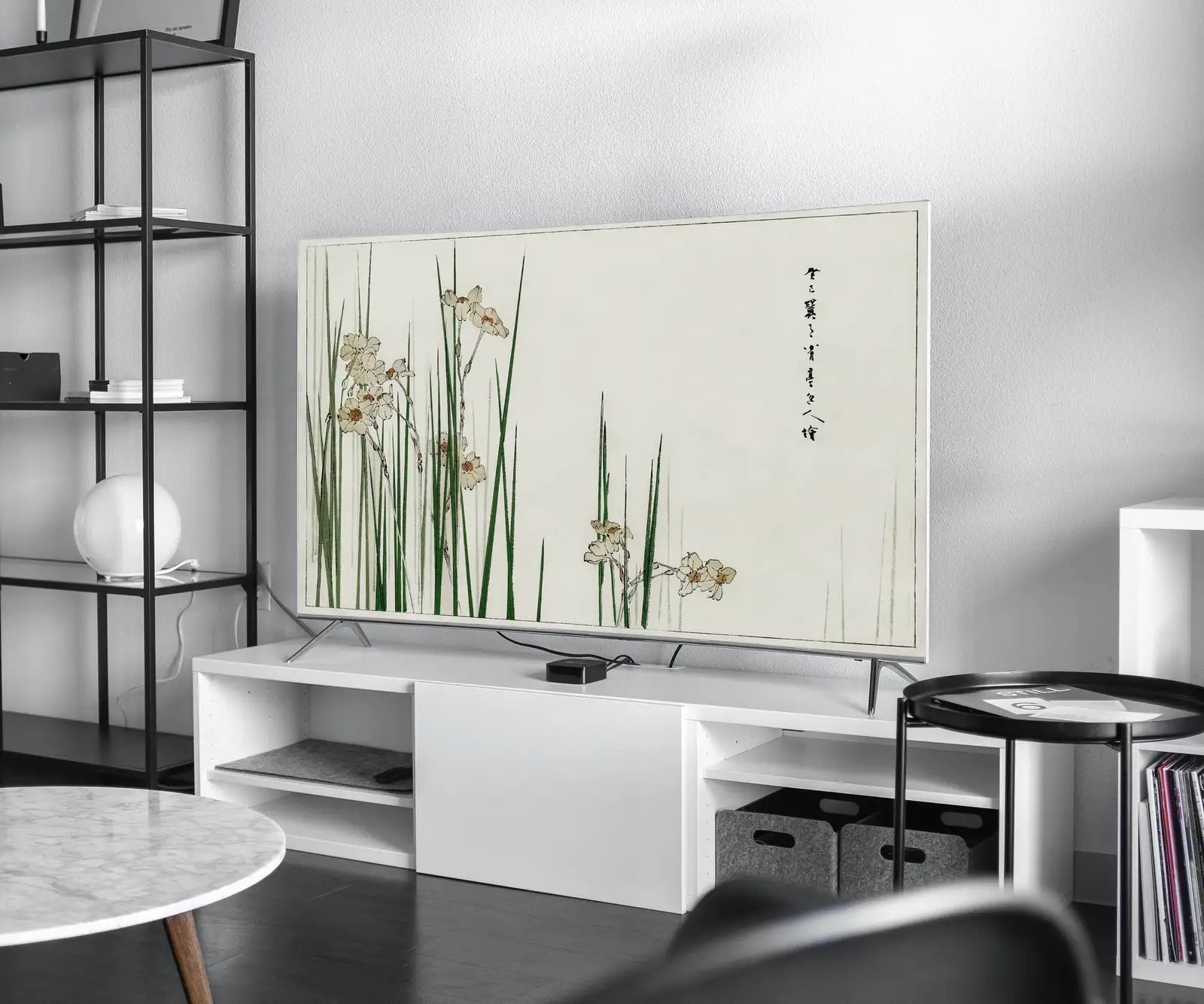Jonquil Illustration Vintage Japanese Frame TV Art. Vintage Japanese Painting, Digital Download for Samsung Frame, Frame TV Art – Frame TV Digital Download Art – Digital Download